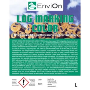 Merkintäväri metsäkoneisiin – Log Marking Color.