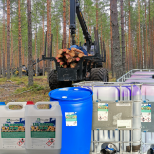 Merkintäväri metsäkoneisiin – Log Marking Color.