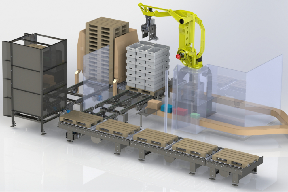 robottisovellutukset | Tuotanto- ja pakkauslaitteet