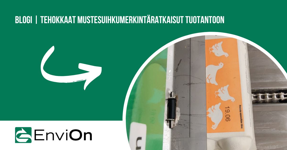 mustesuihkumerkintäratkaisut